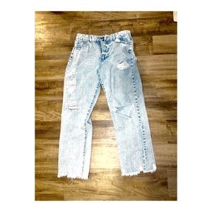 Blue spice brand high rise jeans size 9 juniors